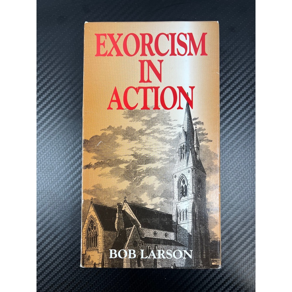 Bob Larson Exorcism in Action VHS Tape Bob Larson‎ Ministries 1998